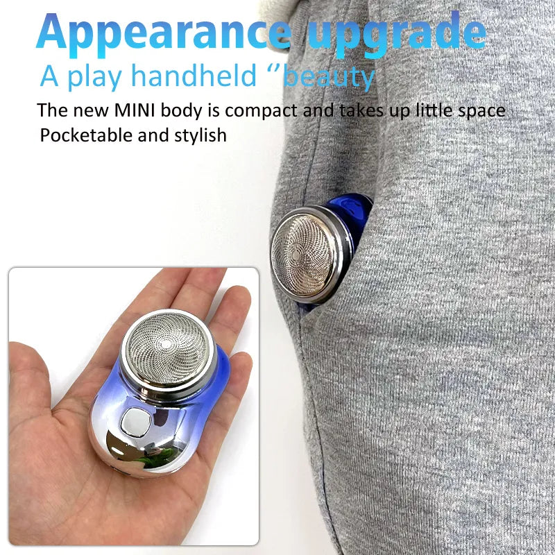 Mini Portable USB Rechargeable Electric Shaver