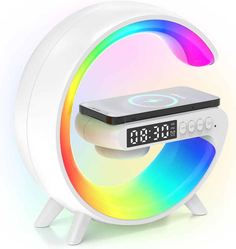 Led Wireless Charger Speaker