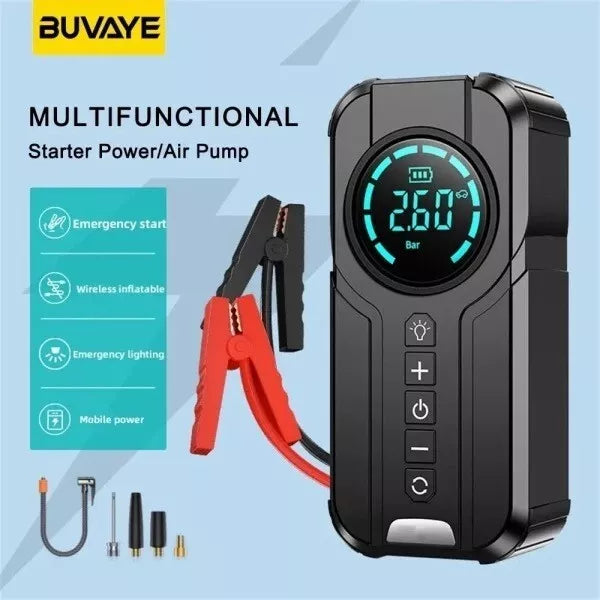 Jump Starter With Air Pump